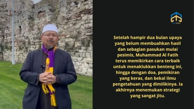 UIY Ungkap Kunci Keberhasilan Muhammad Al Fatih Menaklukkan Konstantinopel