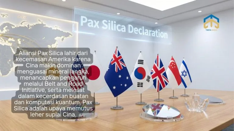 AS Bentuk Aliansi Pax Silica, Pengamat: Upaya Putus Rantai Suplai Cina