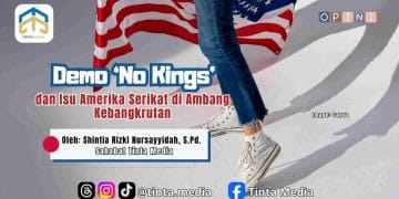 Demo ‘No Kings’ dan Isu Amerika Serikat di Ambang Kebangkrutan