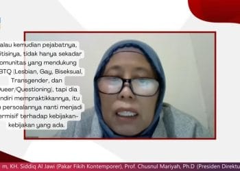 Prof. Chusnul : Ini yang Terjadi jika Pejabat Publik Terpapar LGBT