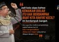 Siyasah Institute: Penguatan Dolar AS Sangat Berdampak bagi Rakyat Kecil