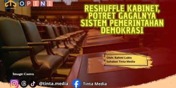 Reshuffle Kabinet, Potret Gagalnya Sistem Pemerintahan Demokrasi
