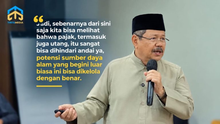 UIY: Pajak dan Utang Bisa Dihindari Jika SDA Dikelola dengan Benar